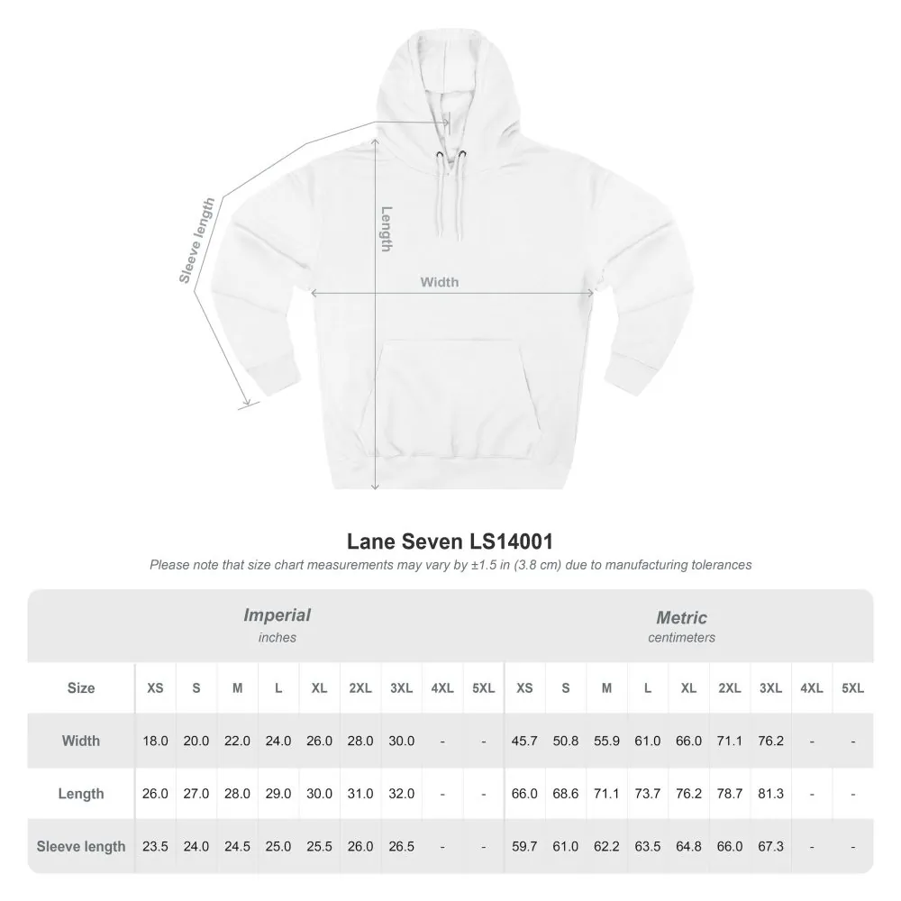 Three-Panel Fleece Hoodie - "Explore More" Design Cubic-Line