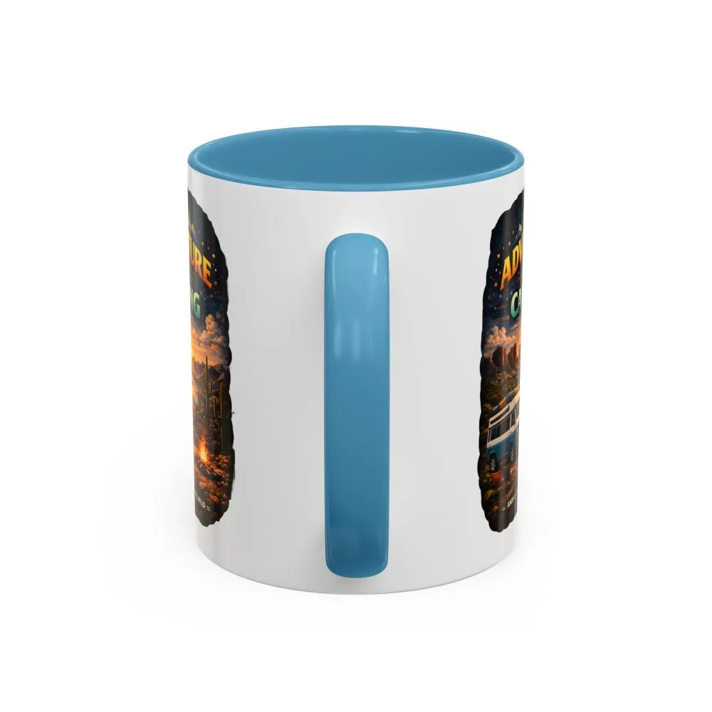 1556275104618627965_2048.jpeg Accent Coffee Mug (11, 15oz) — "Adventure Is Calling" Design Scenic-Line
