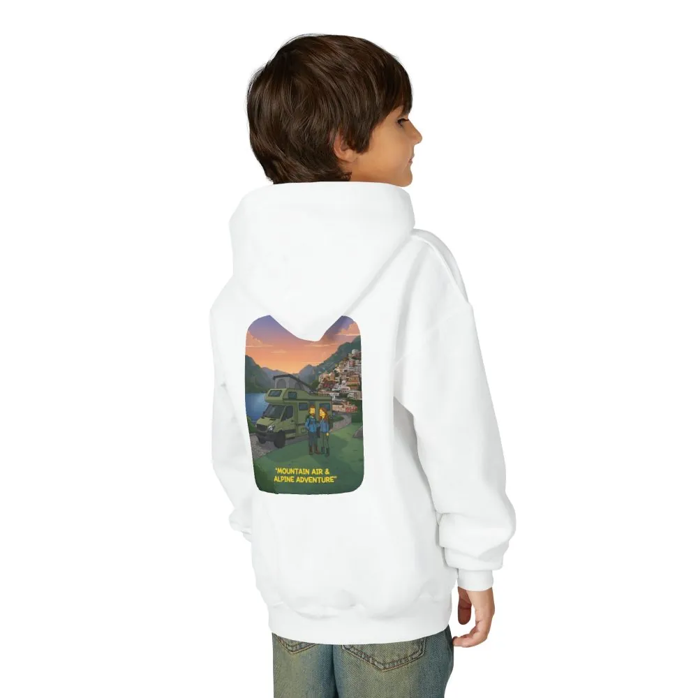 15567838028596949395_2048.jpeg Youth Hoodie(Gildan) – "Mountain Air And Alpine Adventure" (Design Sitcom-Line)