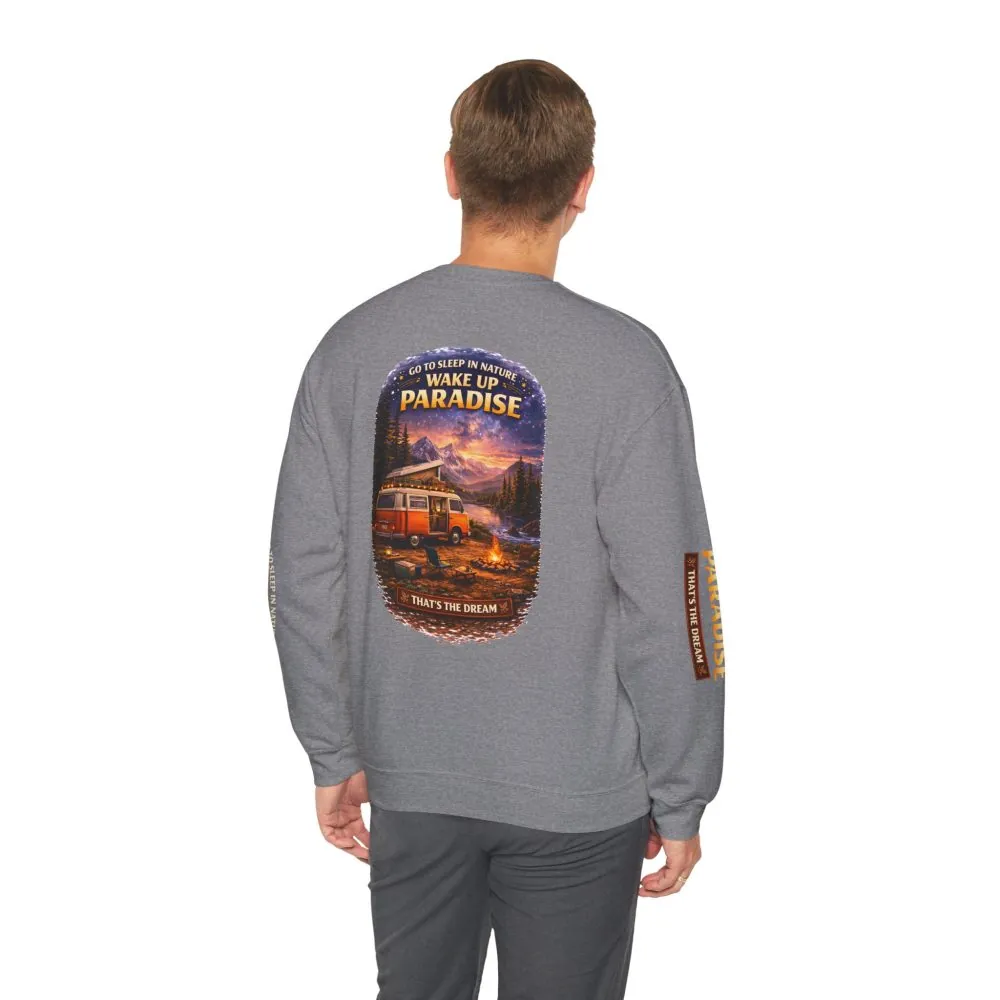 15587804896045655809_2048.jpeg Unisex Heavy Blend™ Crewneck Sweatshirt — "Go To Sleep Nature " Design Scenic-Line