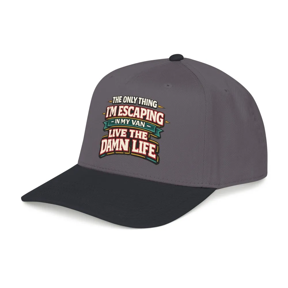 15619280183320154600_2048.jpeg Baseball Cap - "The Only Thing I´m Escaping" Design F**K-Line