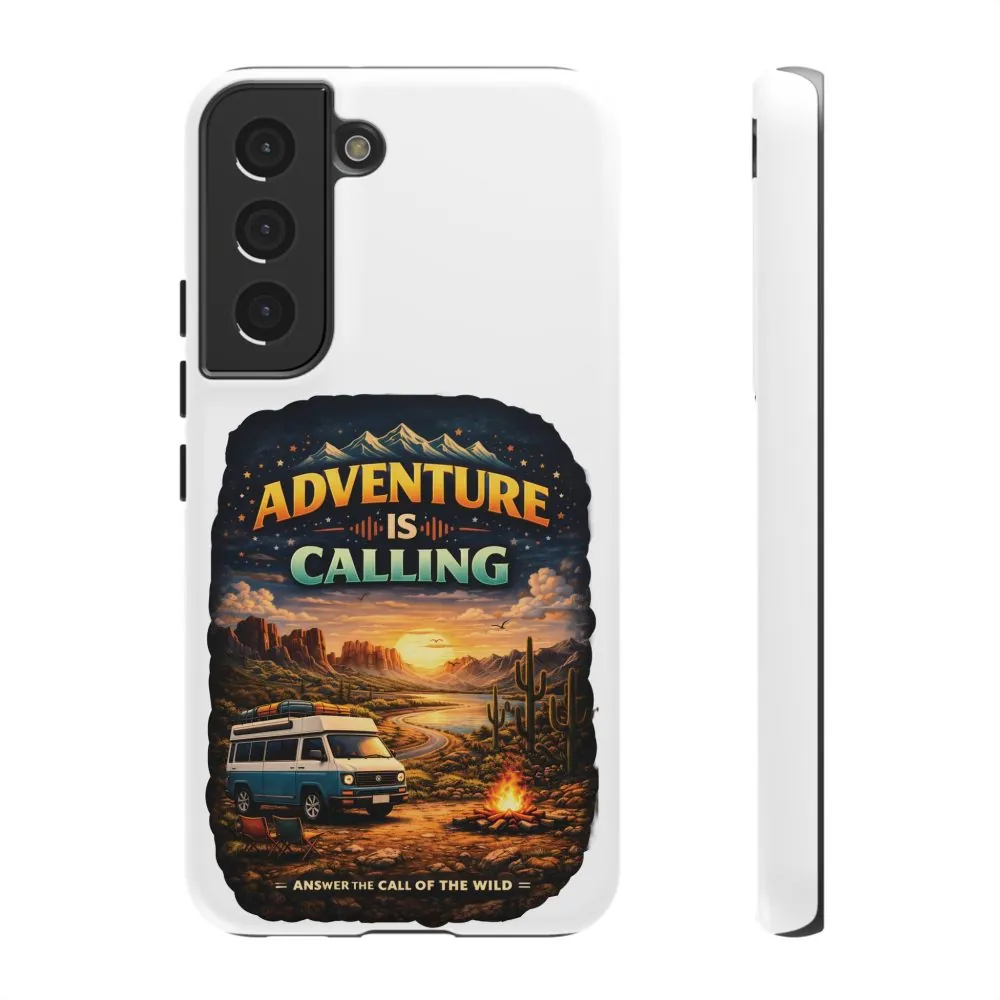 Phone Case — "Adventure Is Calling" (Design Scenic-Line)