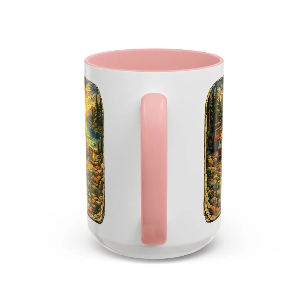15638450830673776016_2048.jpeg Accent Coffee Mug (11, 15oz) — "Find Peace In Wild Places" Design Cubic-Line