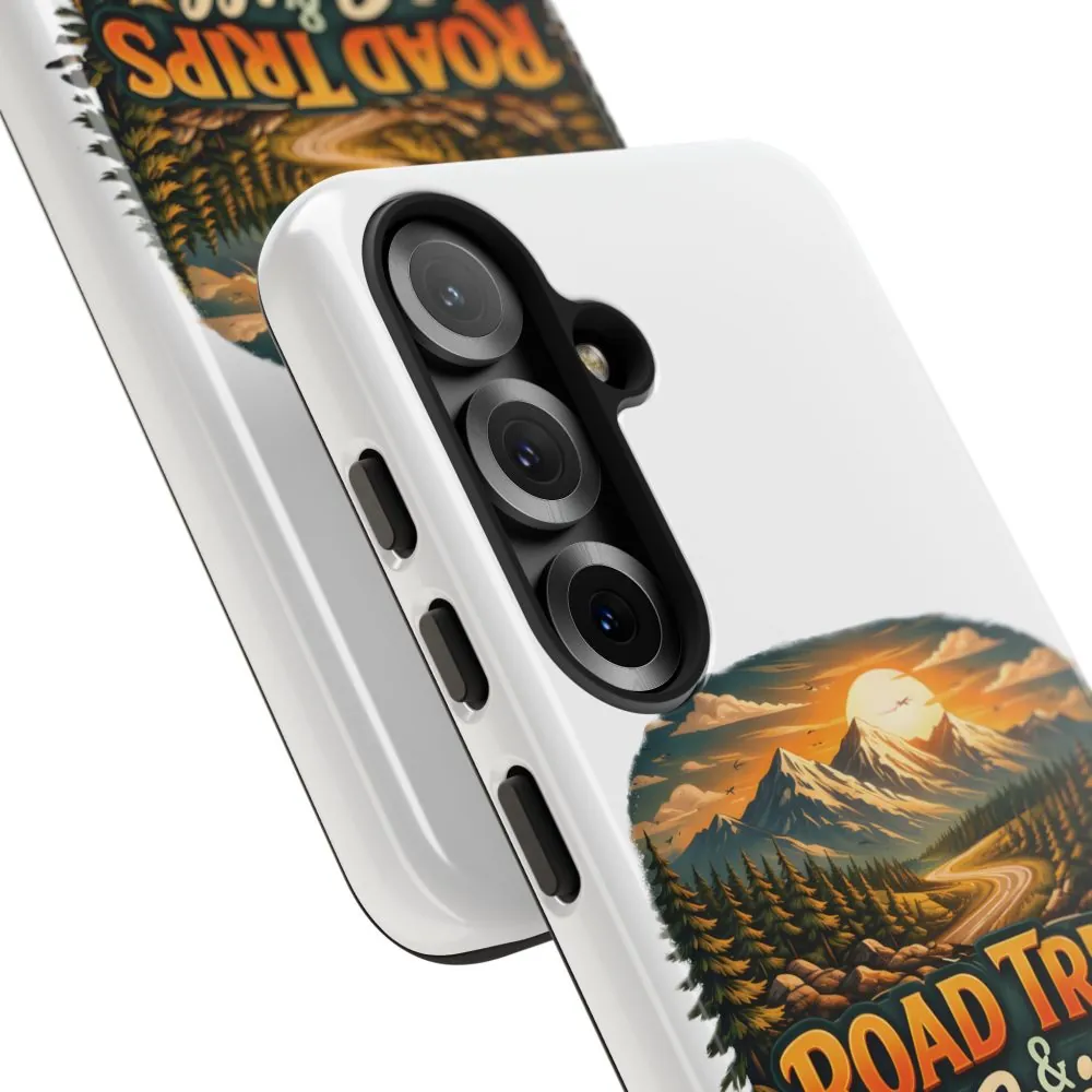Phone Case — "Road Trips and Chill" (Design Scenic-Line)