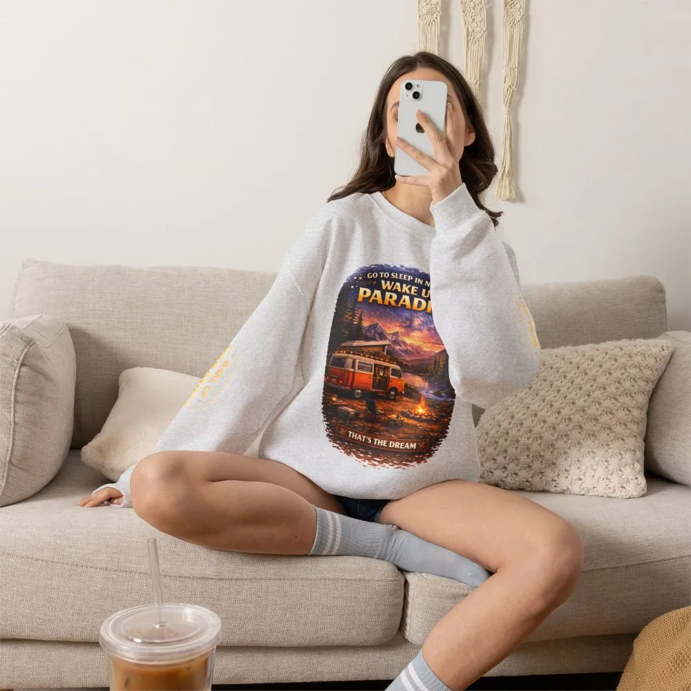 15706868516789072451_2048.jpeg Unisex Heavy Blend™ Crewneck Sweatshirt — "Go To Sleep Nature " Design Scenic-Line