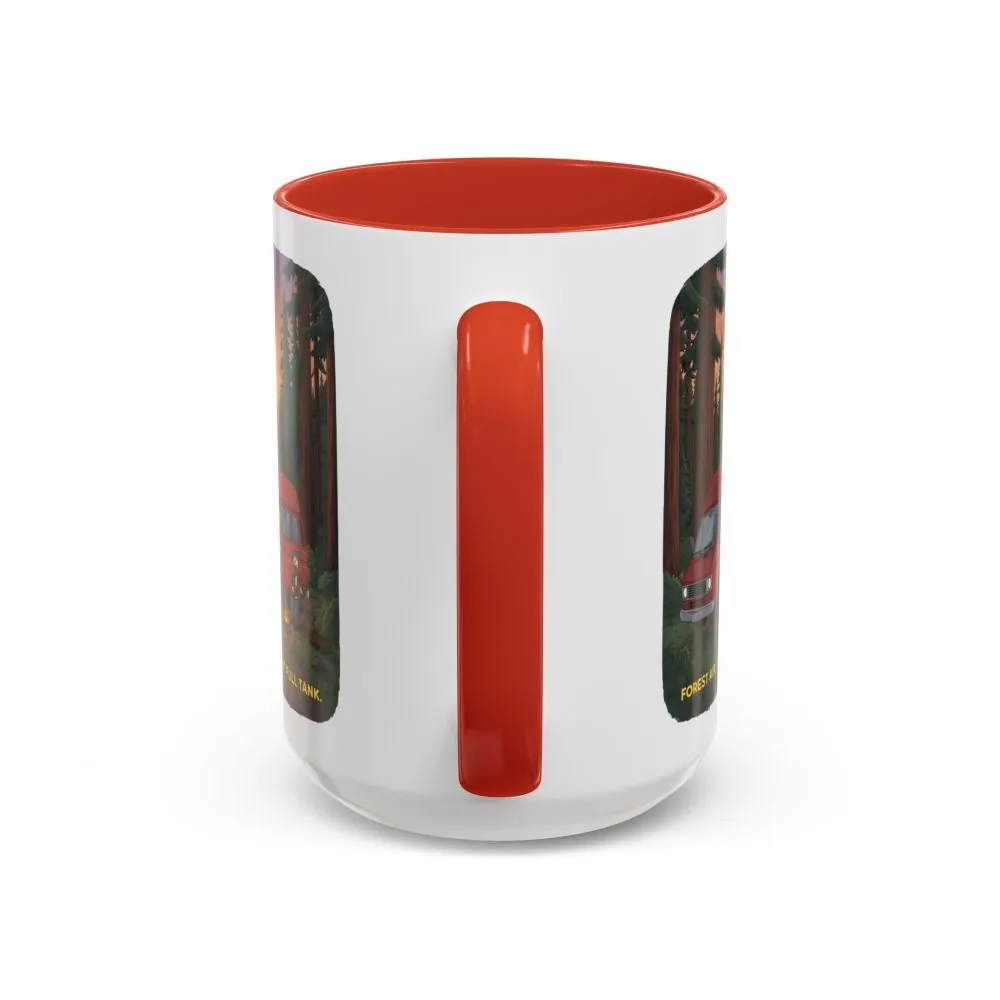15709480749663718657_2048.jpeg Accent Coffee Mug (11, 15oz) — "Forest Air Free Spirit Full Tank" Design Sitcom-Line