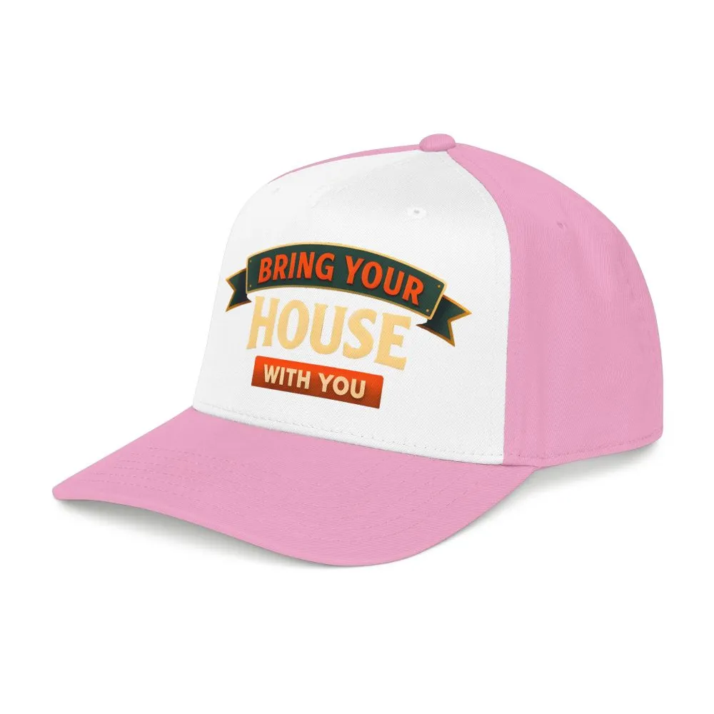 15720625894913081621_2048.jpeg Baseball Cap - "Bring Your House With You" Design Scenic-Line