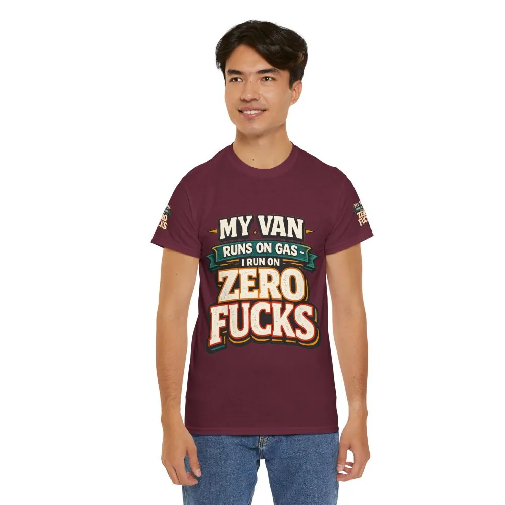 15751124788254667361_2048.jpeg Unisex Heavy Cotton Tee — "My Van Runs On Gas" Design F**K-Line