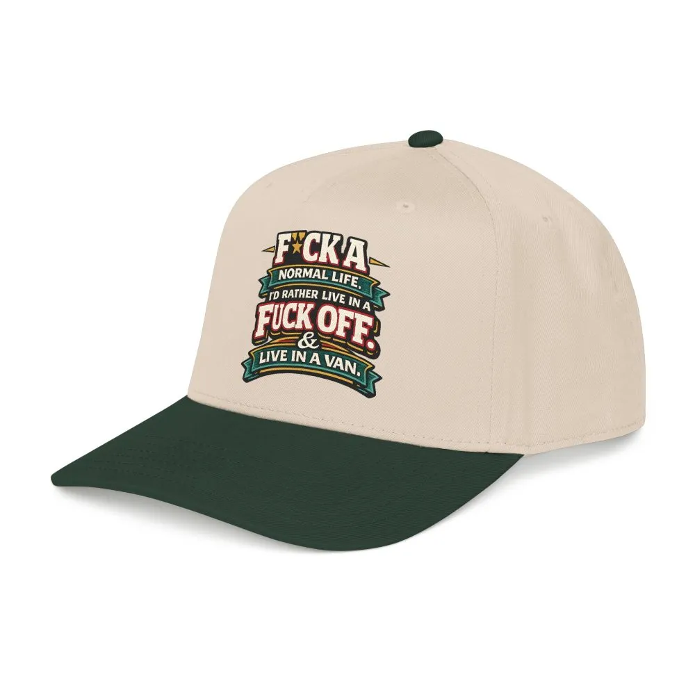 15766583057219157820_2048.jpeg Baseball Cap - "Fuck A Normal Life" Design F**K-Line