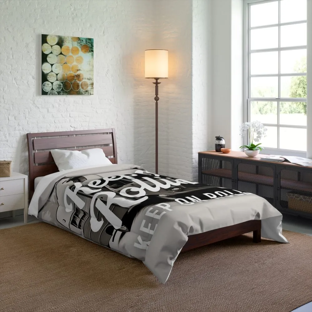 Comforter – "Keep On Rolling" Vintage Camper Travel Bedding