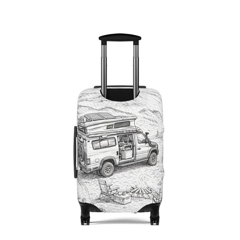 1578342691178246180_2048.jpeg Luggage Cover — Adventure Camper Sketch Travel Suitcase