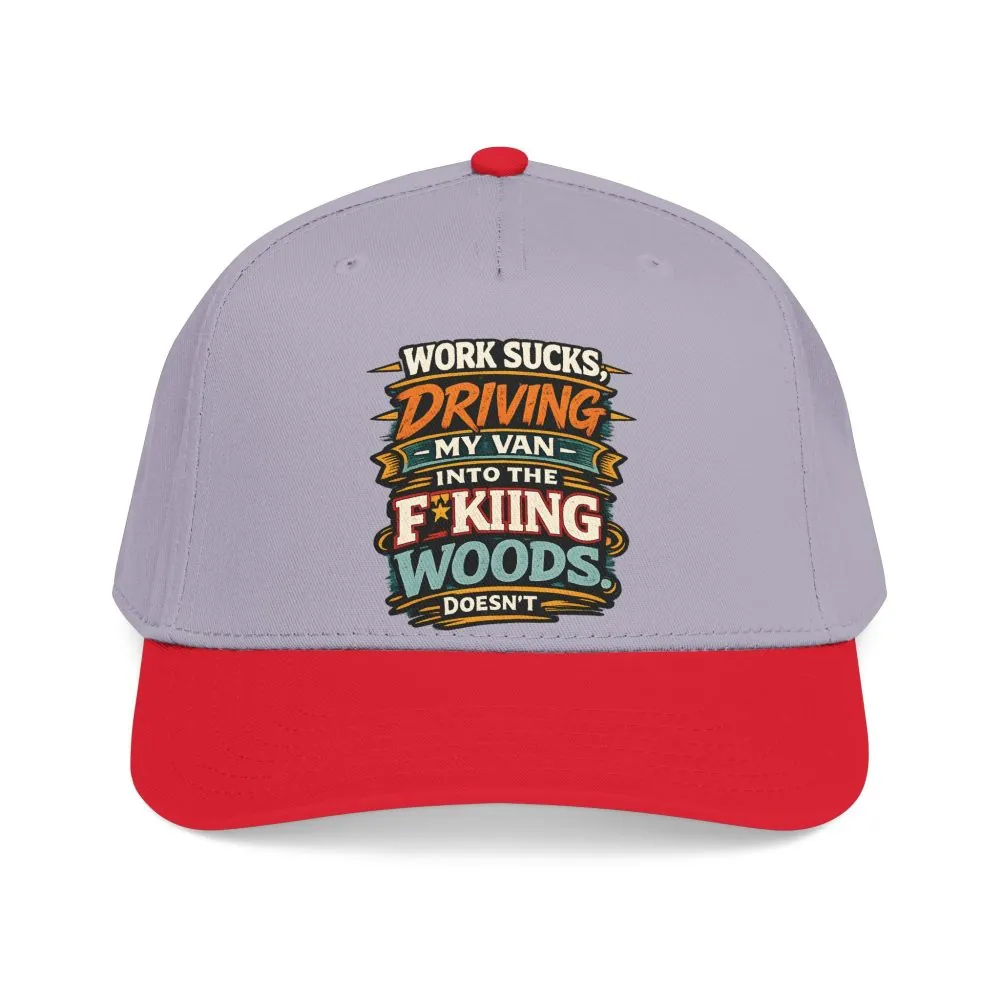 15826054728881141914_2048.jpeg Baseball Cap - "Work Sucks" Design F**K-Line