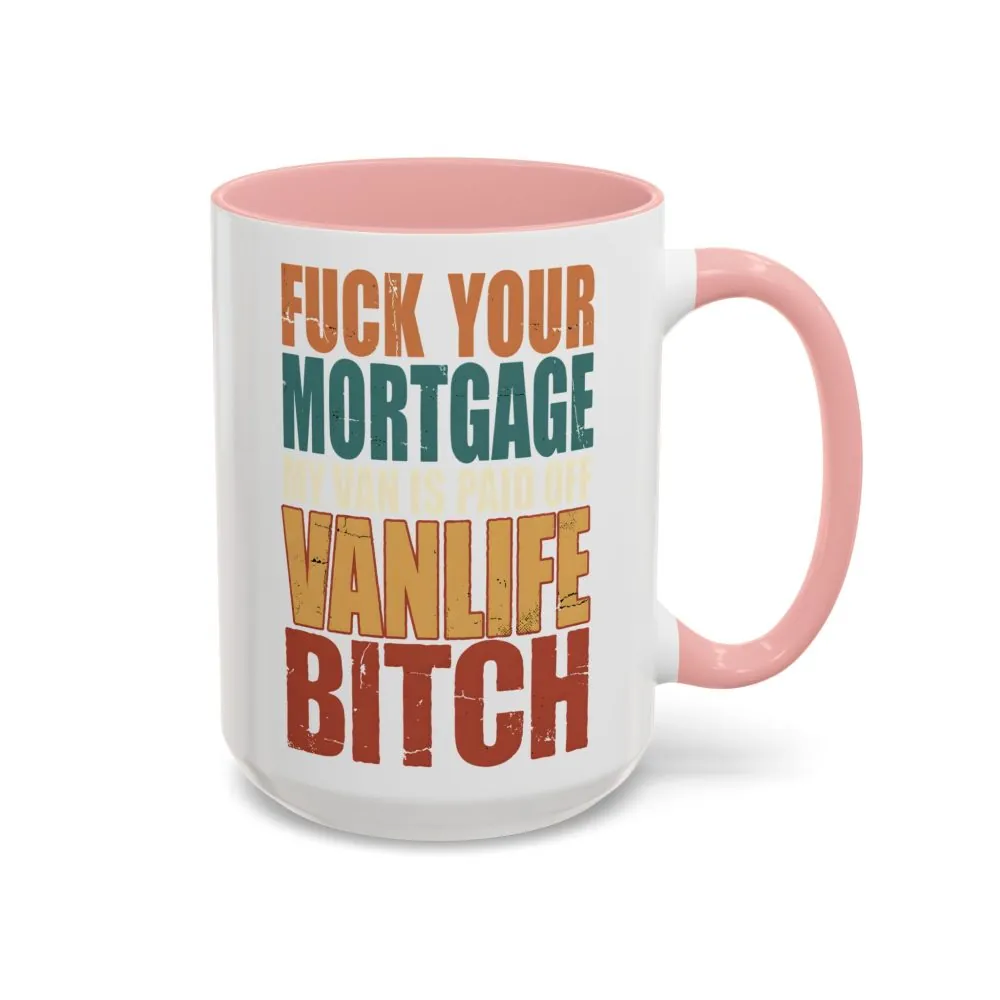 15830654815592020237_2048.jpeg Accent Coffee Mug (11, 15oz) — "Fuck Your Mortgage" Design F**K-Line