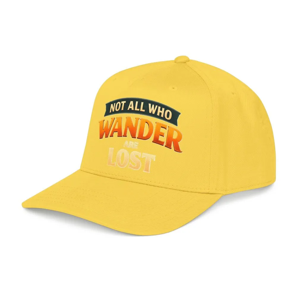 15859055031656609922_2048.jpeg Baseball Cap - "Not All Who Wander Are Lost" Design Scenic-Line