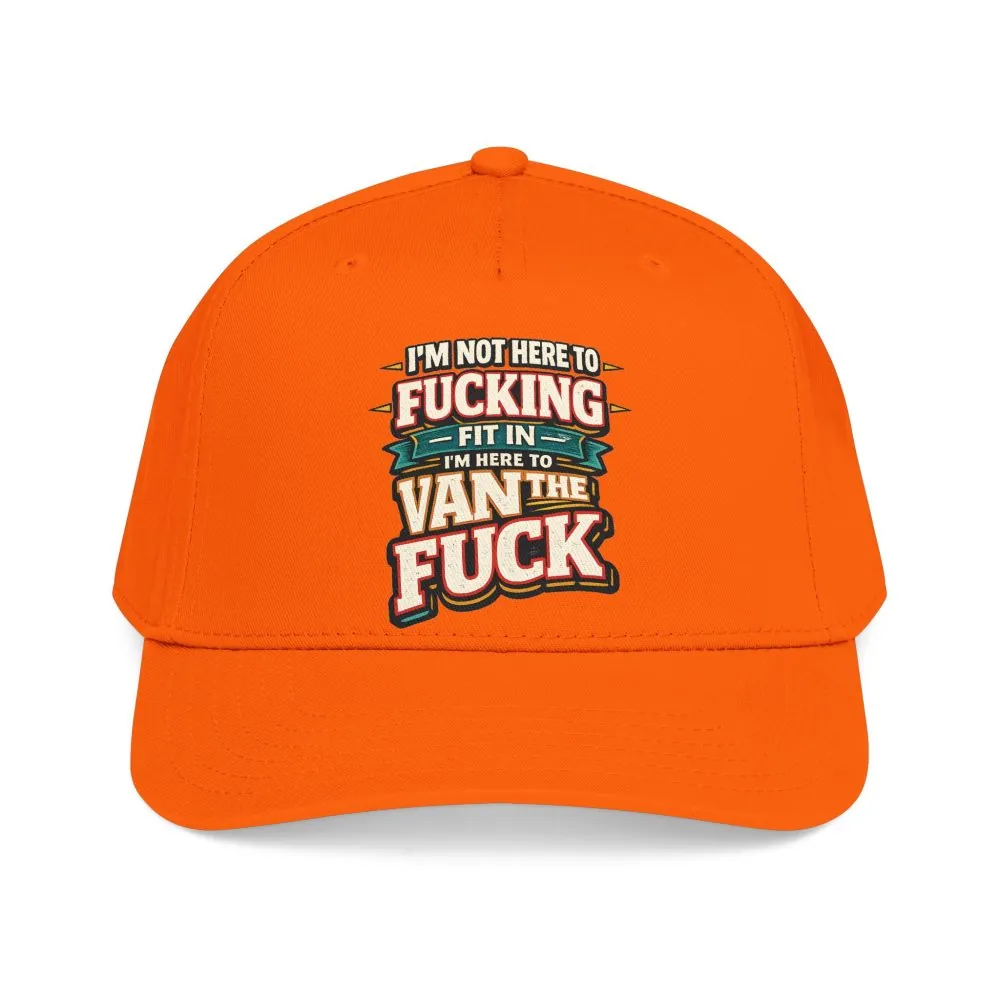 Baseball Cap - "I´m Not Here To Fucking Fit In" Design F**K-Line
