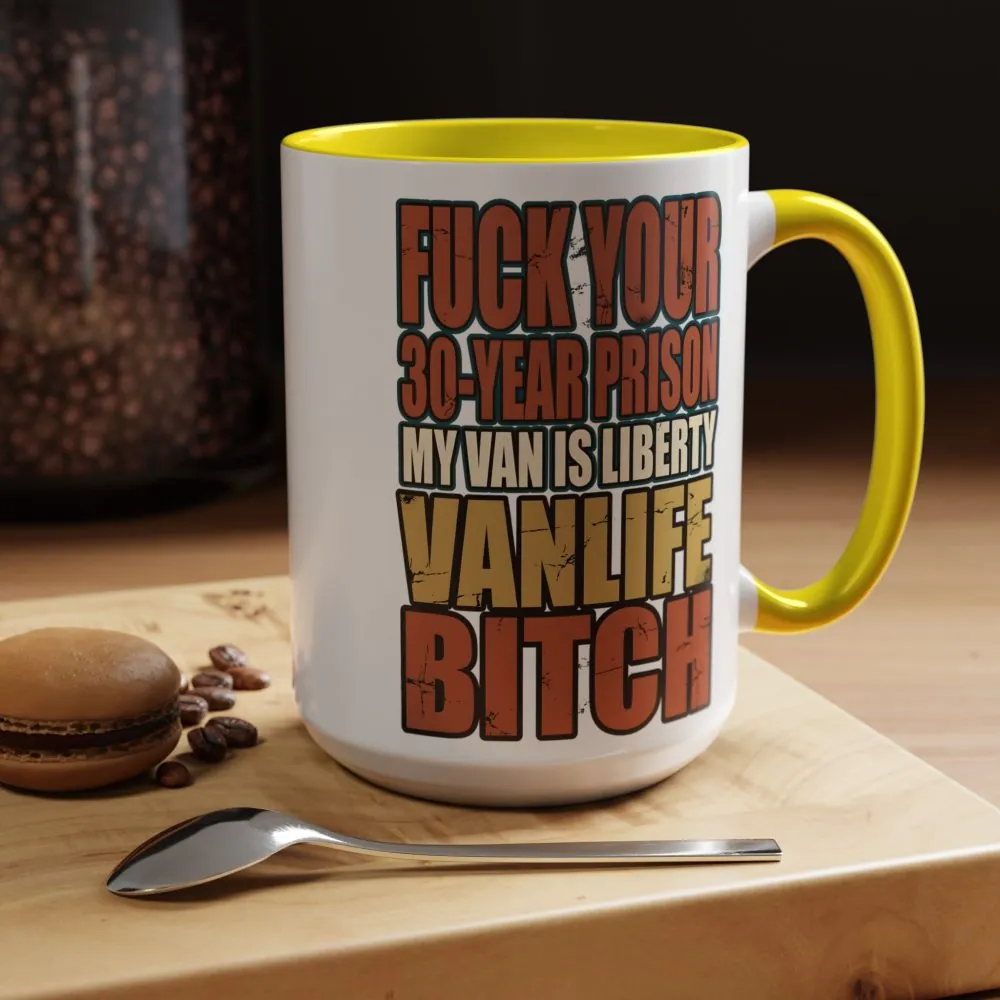 15893227805212161912_2048.jpeg Accent Coffee Mug (11, 15oz) — "Fuck Your 30 Year" Design F**K-Line