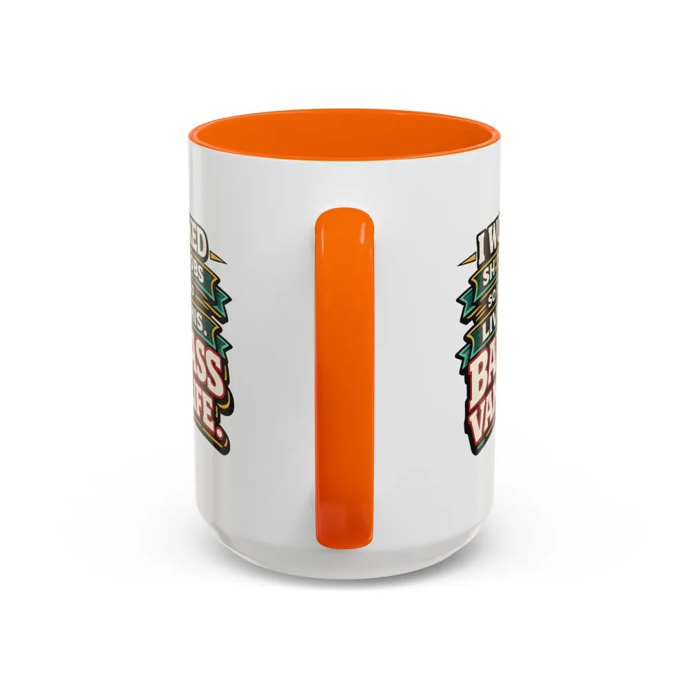 Accent Coffee Mug (11, 15oz) — "I Worked Shitty Jobs" Design F**K-Line