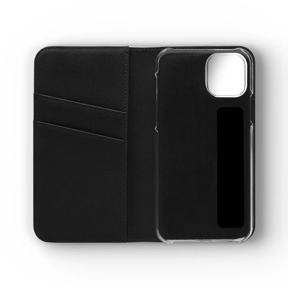 Flip Phone Case — "Fuel Your Journey, Not the Wifi" Wallet Cover