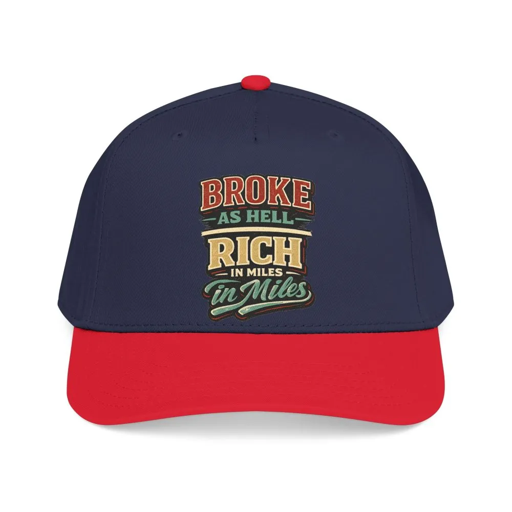 Baseball Cap - "Broke As Hell" Design F**K-Line