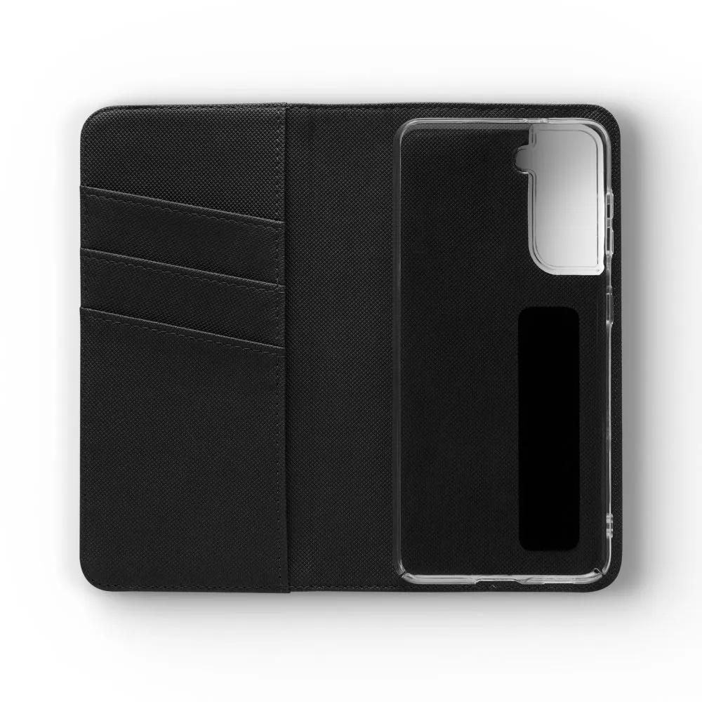 Flip Phone Case — "Fuel Your Journey, Not the Wifi" Wallet Cover