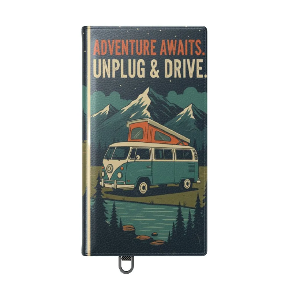 Flip Phone Case — "Fuel Your Journey, Not the Wifi" Wallet Cover