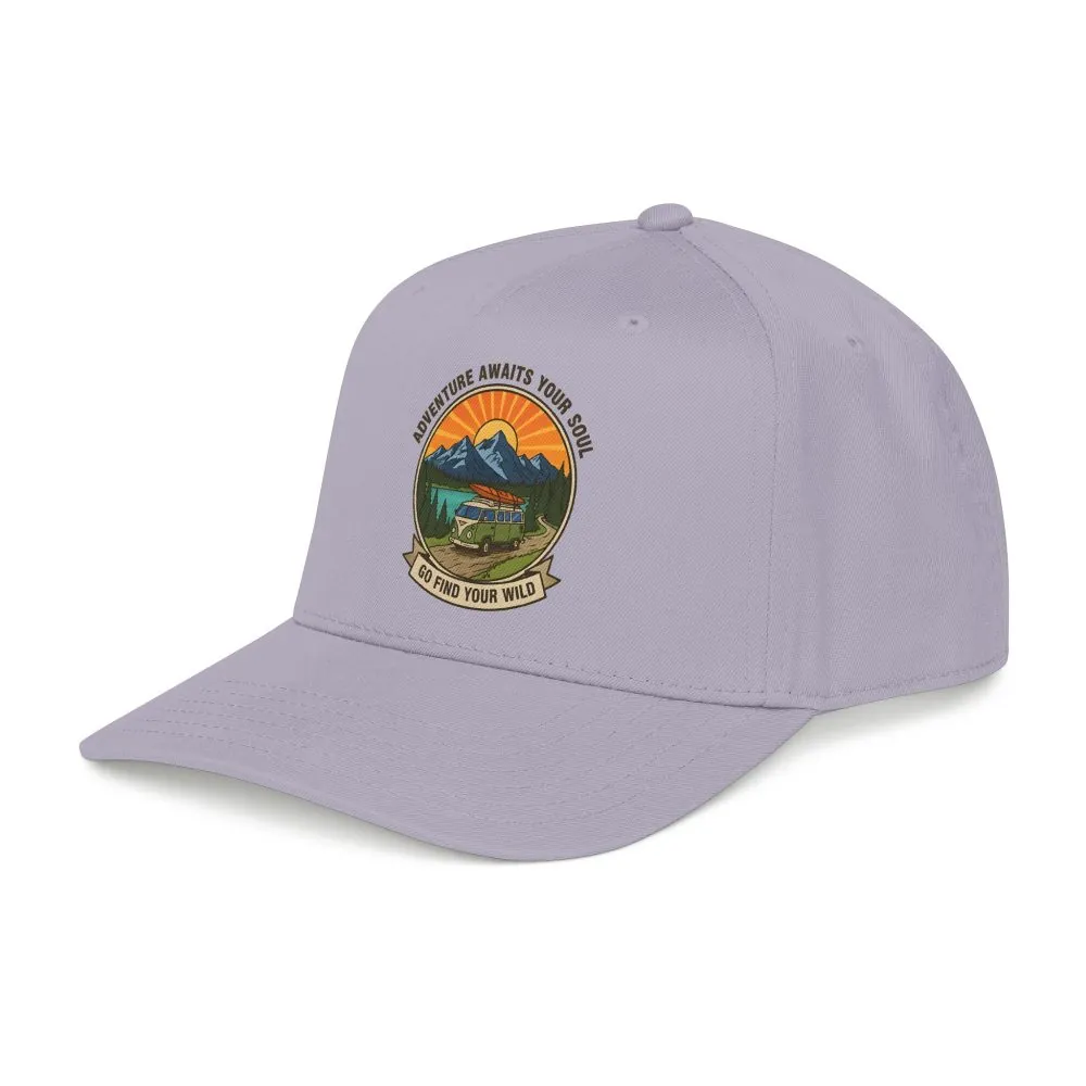 Baseball Cap — "Go Find Your Wild" Outdoor Patch