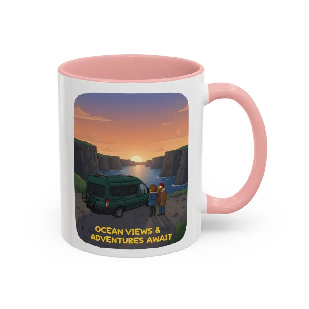 16025107896161141974_2048.jpeg Accent Coffee Mug (11, 15oz) — "Ocean Views-Adventures Awaits" Design Sitcom-Line