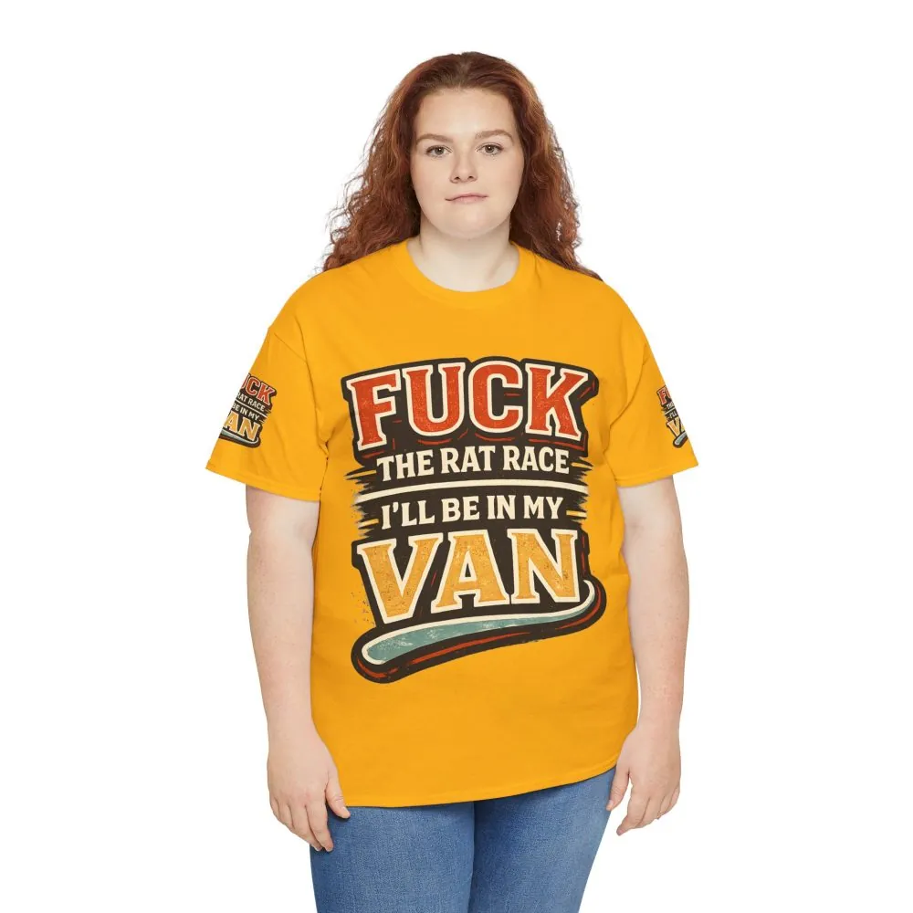 16052184089907163323_2048.jpeg Unisex Heavy Cotton Tee — "Fuck The Rat Race" Design F**K-Line