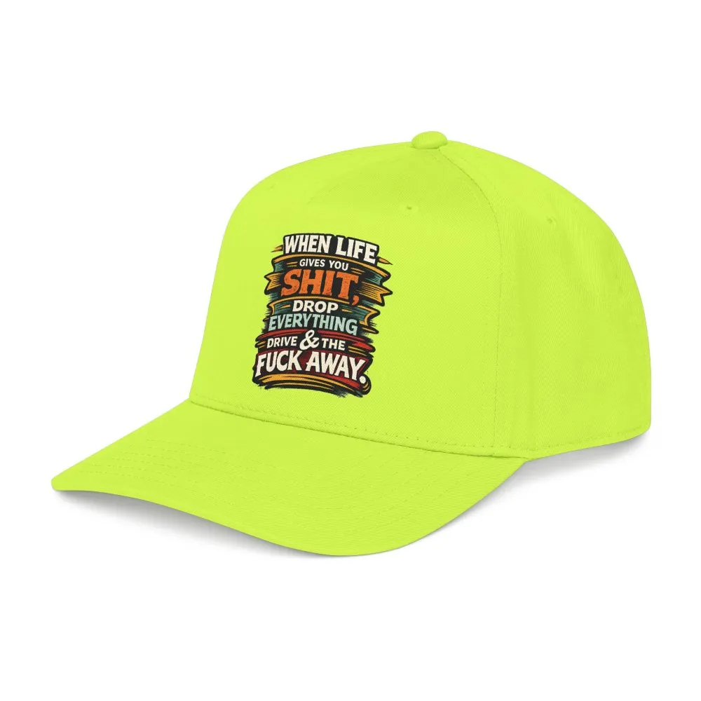 16071808676857224249_2048.jpeg Baseball Cap - "When Live Gives You Shit" Design F**K-Line
