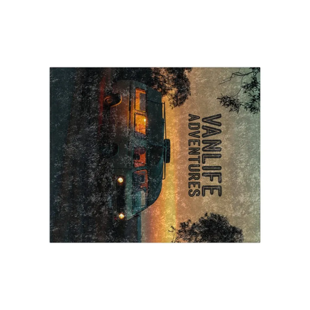 160849712146990386_2048.jpeg Crushed Velvet Blanket — "Vanlife Adventures"Cozy Camper Sunset Throw