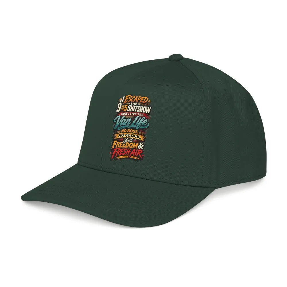 Baseball Cap - "I Escaped The 9 To 5" Design F**K-Line