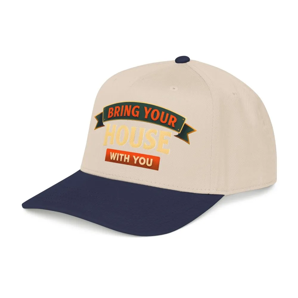 16123467202622713856_2048.jpeg Baseball Cap - "Bring Your House With You" Design Scenic-Line