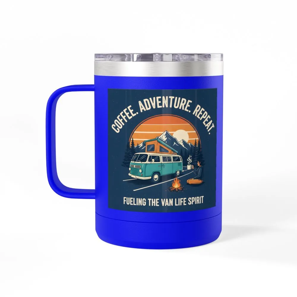 16164311979243615455_2048.jpeg Coffee Mug Tumbler, 15oz — “Coffee. Adventure. Repeat.”