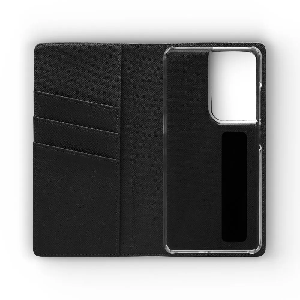 Flip Phone Case — "Fuel Your Journey, Not the Wifi" Wallet Cover