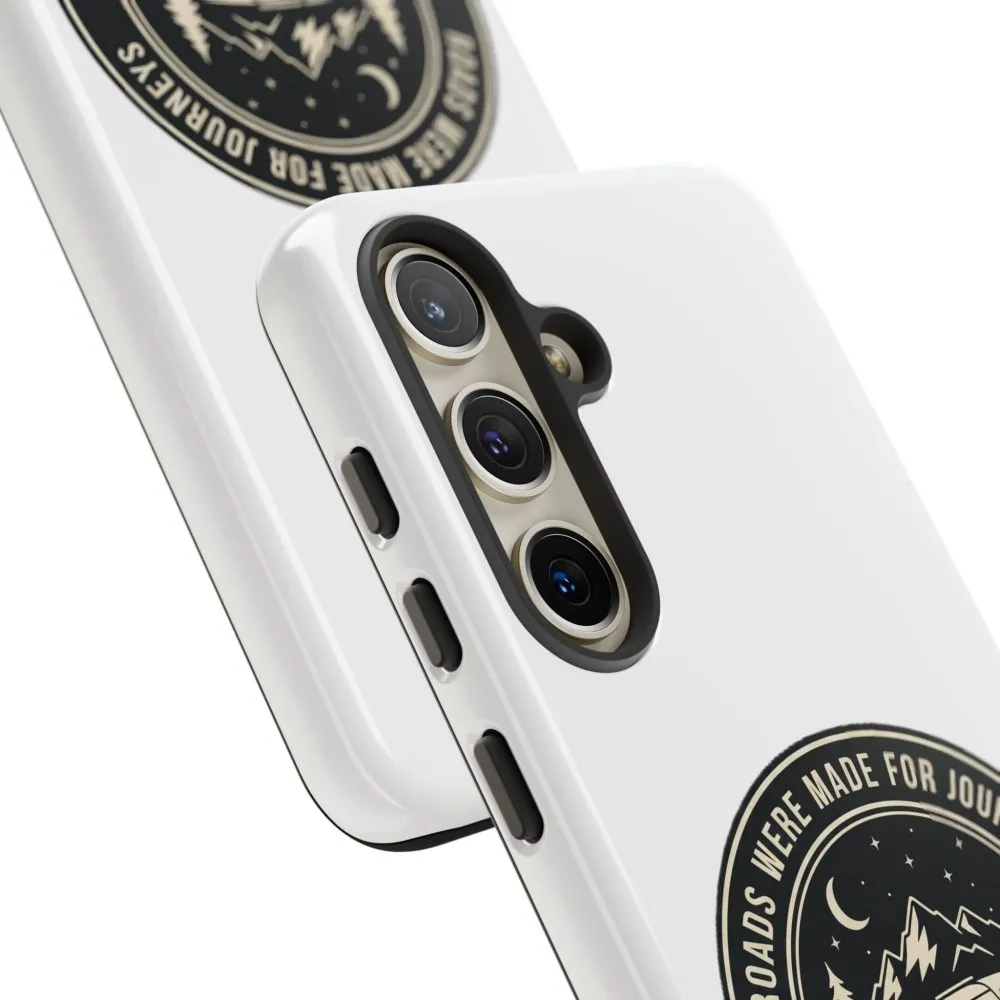 Phone Case — "ROAD WHERE MADE FOR JOURNEYS-NOT DESTINATIONS" Camper Van Design