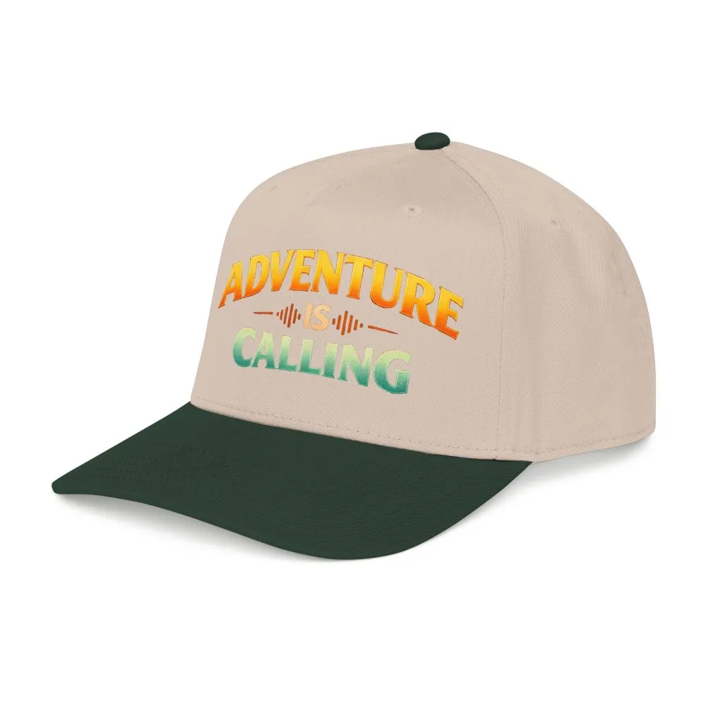 Baseball Cap - "Adventure Is Calling" Design Scenic-Line