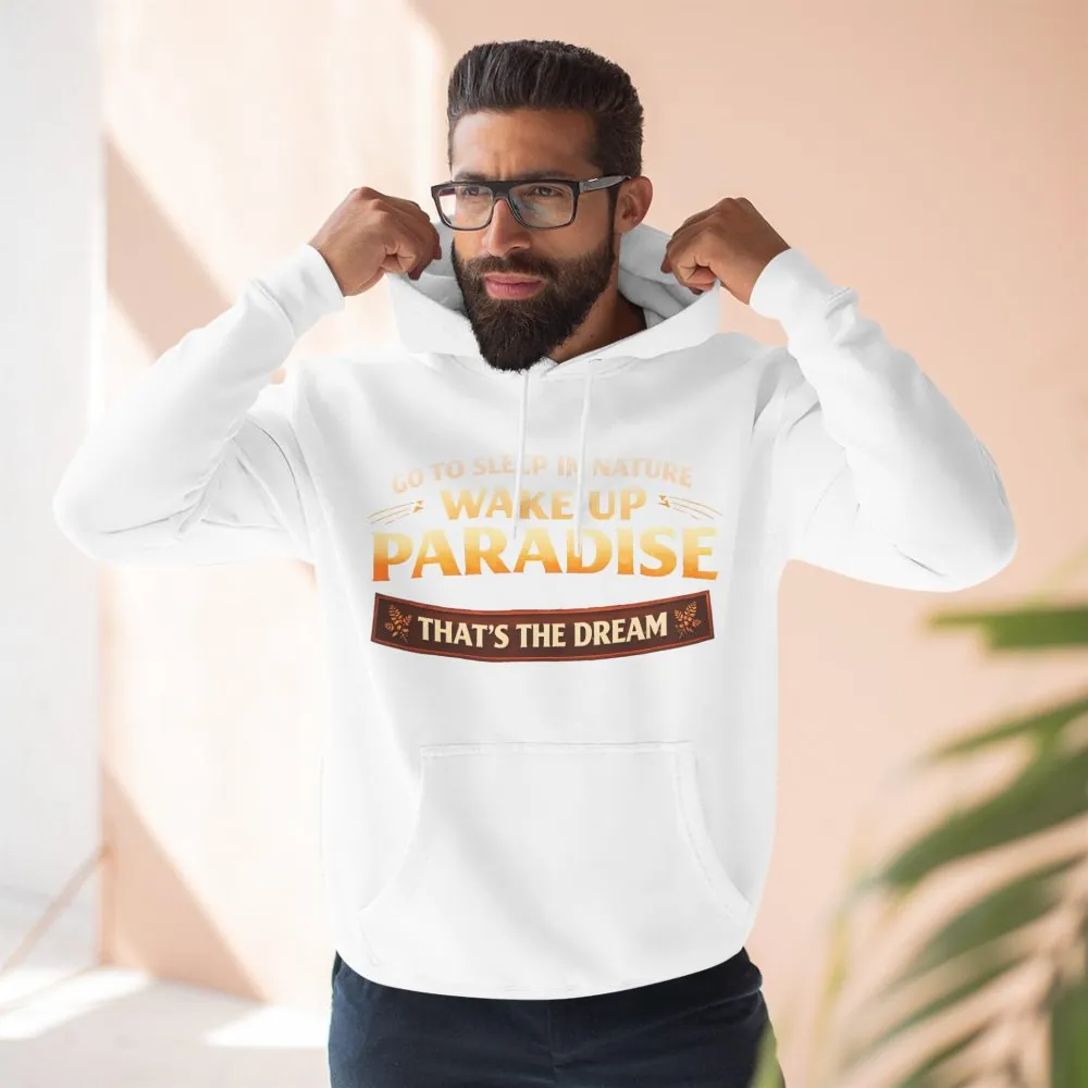 16233636073492765055_2048.jpeg Three-Panel Fleece Hoodie - "Go To Sleep In Nature " Design Scenic-Line