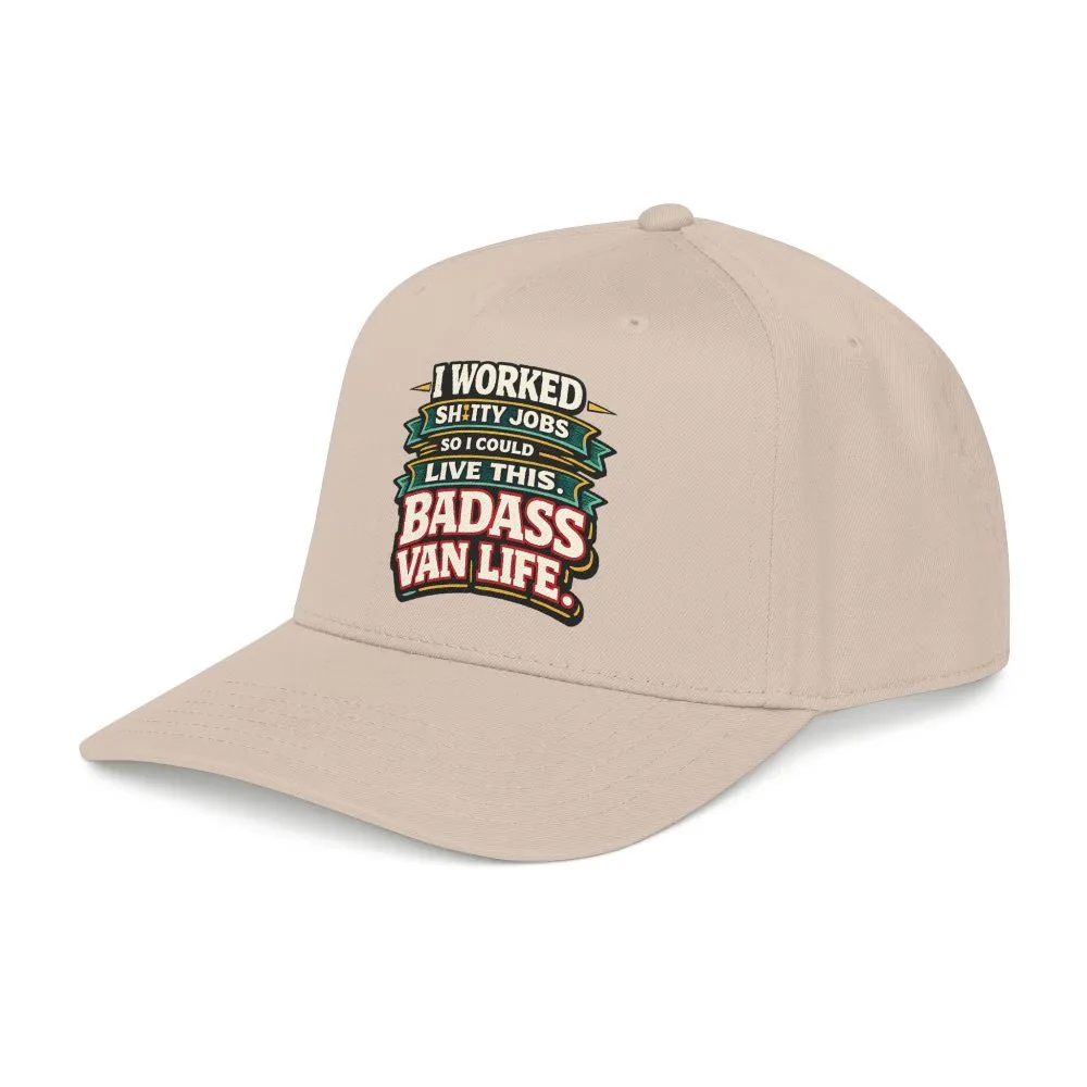 16253052617419561766_2048.jpeg Baseball Cap - "I Worked Shitty Jobs" Design F**K-Line