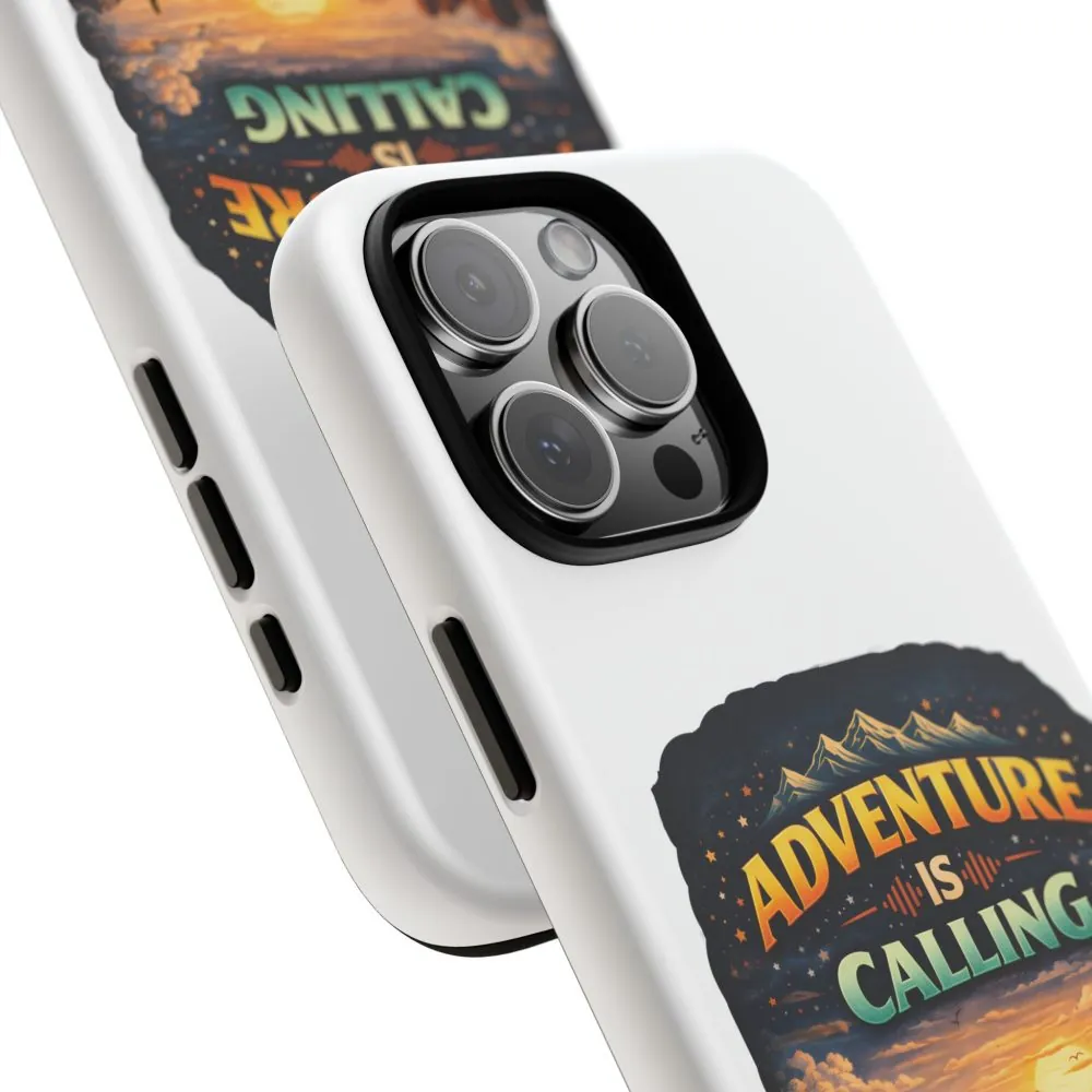 Phone Case — "Adventure Is Calling" (Design Scenic-Line)