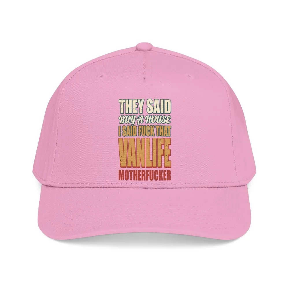 16350463332708517829_2048.jpeg Baseball Cap - "They Said Buy A House" Design F**K-Line