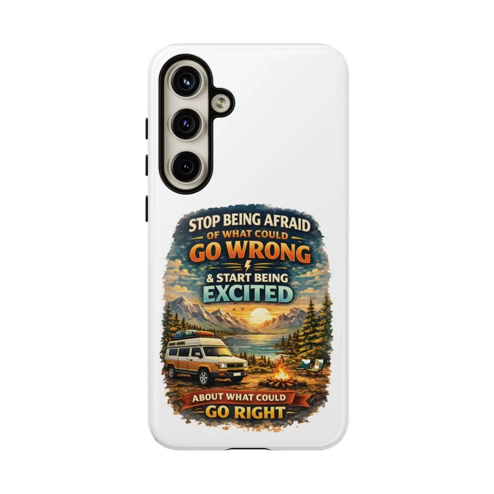 16369419137251004030_2048.jpeg Phone Case — "Stop Being Afraid" (Design Scenic-Line)