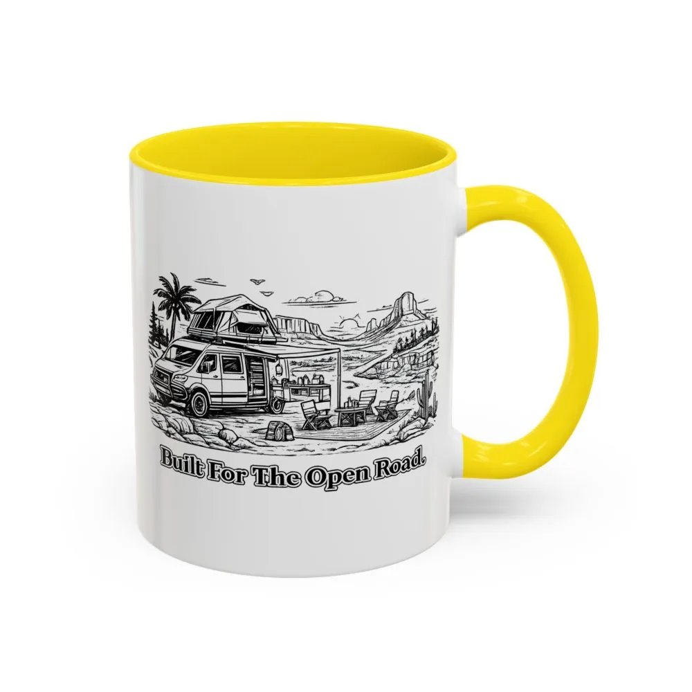 16390437867734267237_2048.jpeg Accent Coffee Mug (11, 15oz) — "Built For The Open Road" Design Minimal-Line