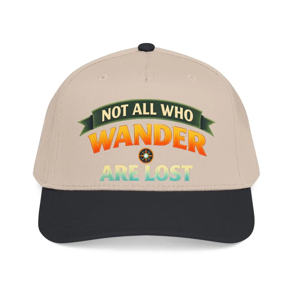 16425943844274794558_2048.jpeg Baseball Cap - "Not All Who Wander Are Lost" Design Scenic-Line