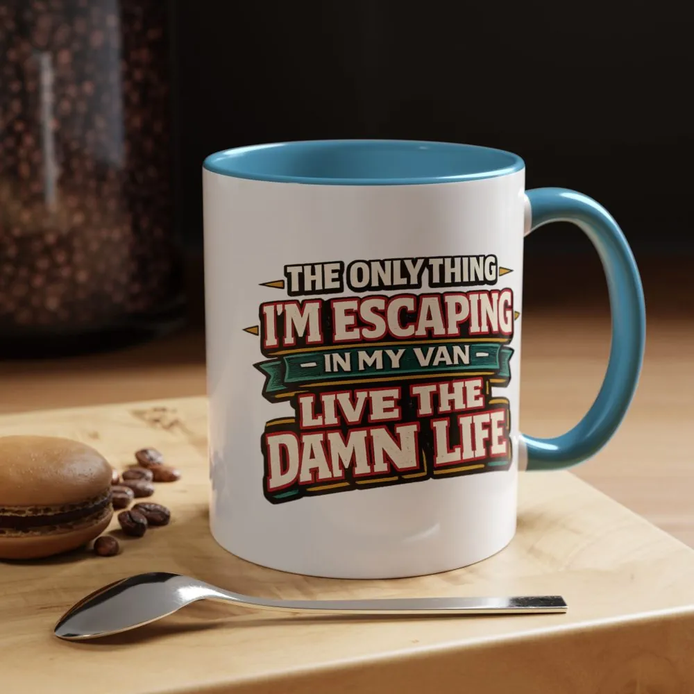 16451633462883371972_2048.jpeg Accent Coffee Mug (11, 15oz) — "The Only Thing I´m Escaping" Design F**K-Line