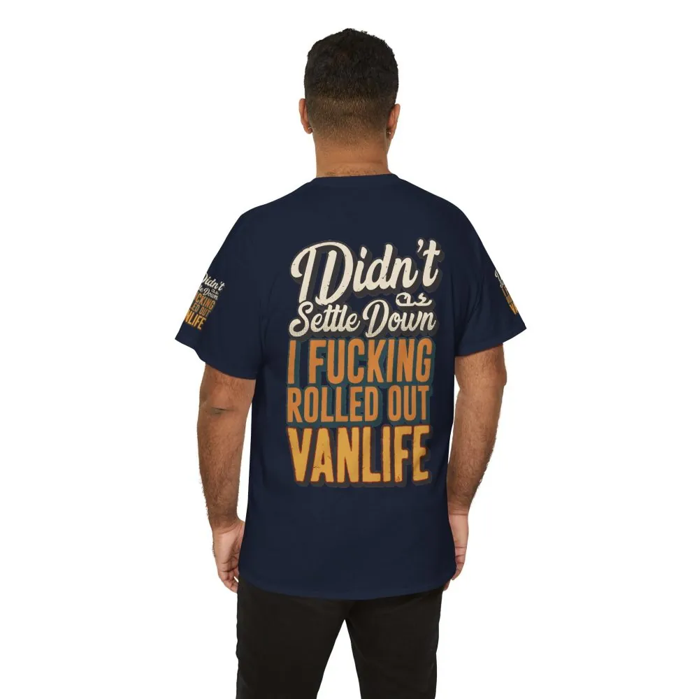 16470588781641425690_2048.jpeg Unisex Heavy Cotton Tee — "Dind´t Settle Down" Design F**K-Line