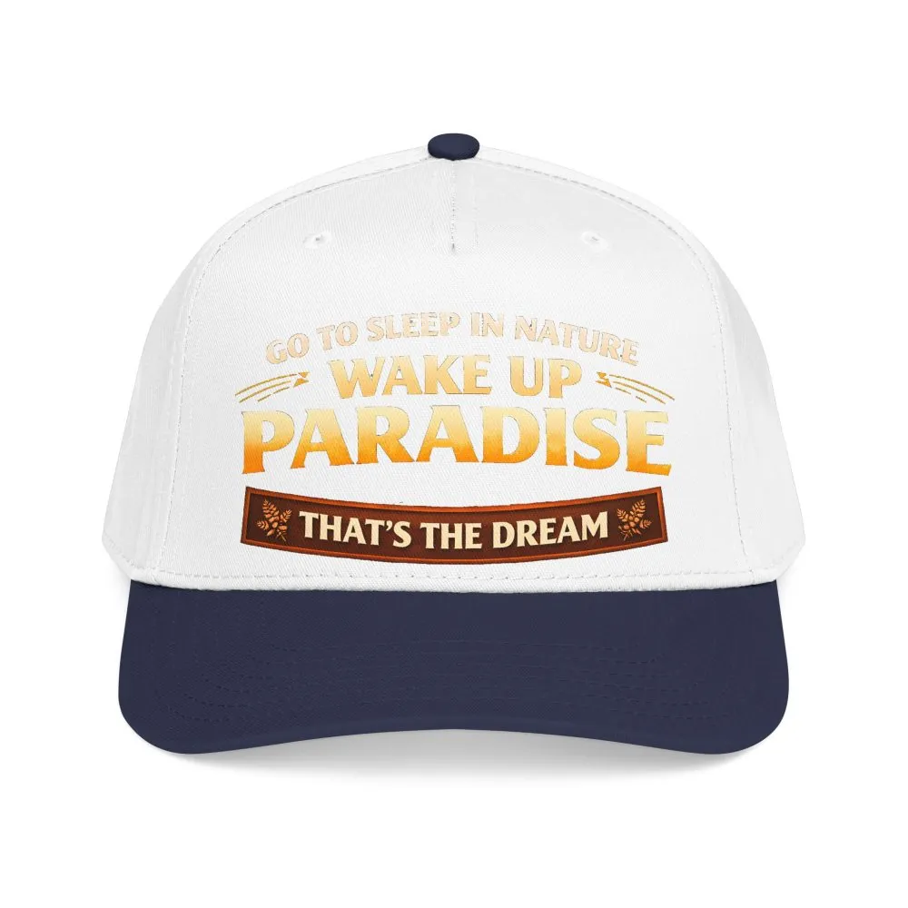16475572888665605051_2048.jpeg Baseball Cap - "Go sleep Nature-Wake Up Paradise" Design Scenic-Line