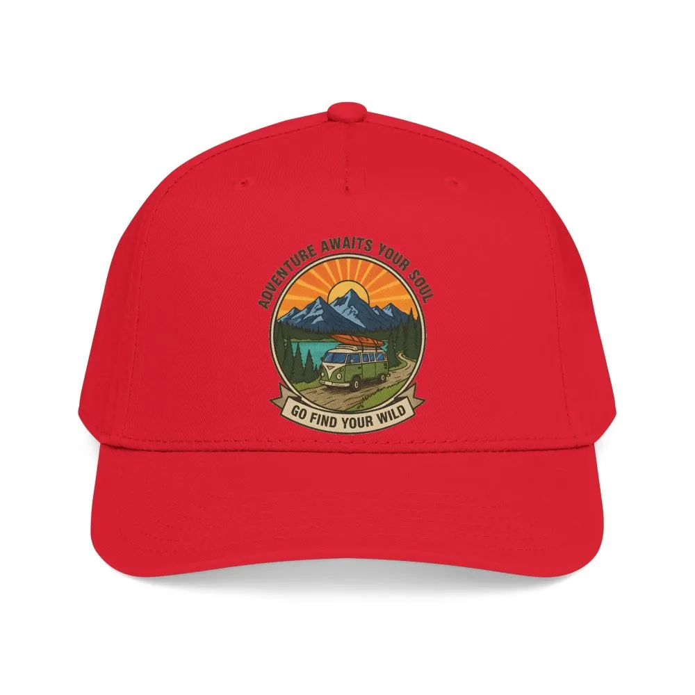 Baseball Cap — "Go Find Your Wild" Outdoor Patch