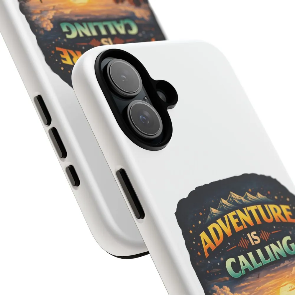 Phone Case — "Adventure Is Calling" (Design Scenic-Line)