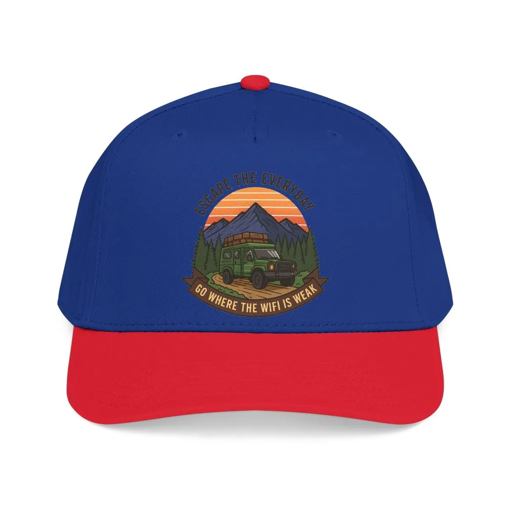 16505332684701846897_2048.jpeg Baseball Cap - 'Escape the Everyday' Off-Road Adventure Hat