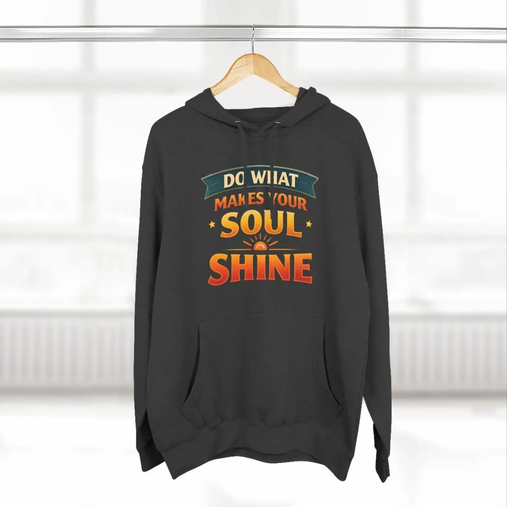 16537079027072575523_2048.jpeg Three-Panel Fleece Hoodie - "Do What Makes Your Soul Shine" Design Scenic-Line